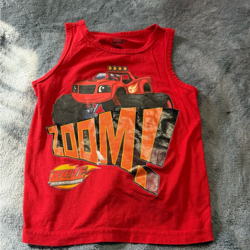 Nickelodeon Red Blaze Tank Top